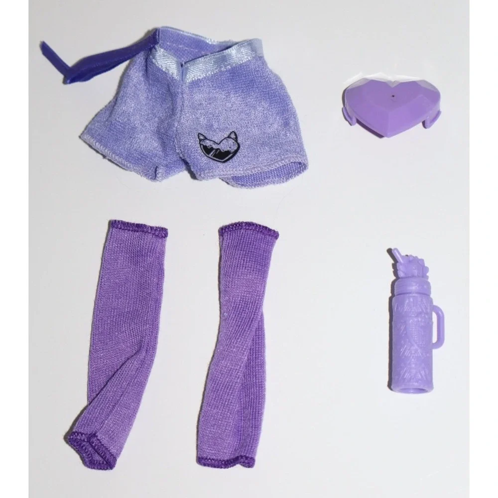 MONSTER HIGH Skulltimate Secrets Wardrobe Locker Closet Abbey Doll Accessories!